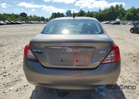 2012 Nissan Versa S из США, поврежденный, VIN 3N1CN7AP7CL897170